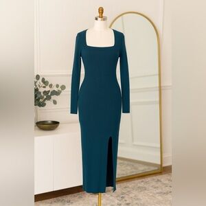 Skies are blue dress